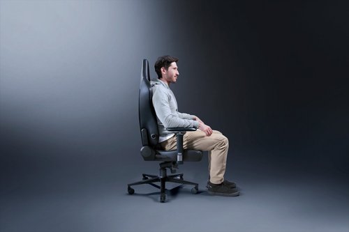 Razer Iskur V2 Black Gaming Chair with Adaptive Lumbar Support Office Chairs 8RA10432547