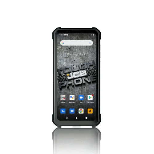 JCB Toughphone Max 6.67 Inch 5G Dual SIM Android 12 12GB RAM 256GB Storage Black Mobile Phone