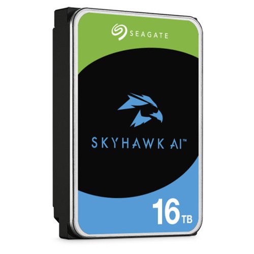 Seagate SkyHawk AI 7200 16TB SATA 6Gbs 3.5 Inch 7200 RPM 512MB Cache Internal Hard Drive