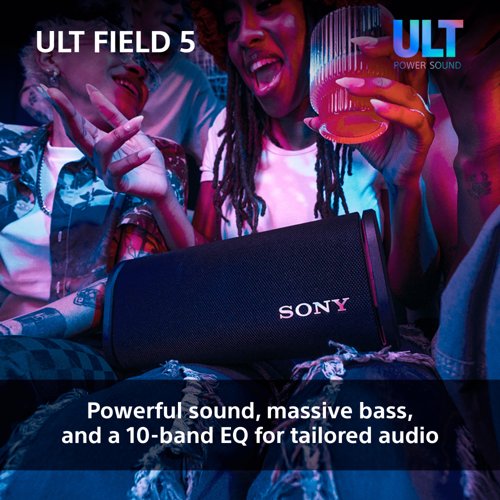 Sony ULT FIELD 5 Portable Black Bluetooth Speaker