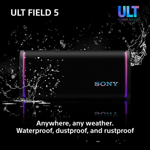 Sony ULT FIELD 5 Portable Black Bluetooth Speaker