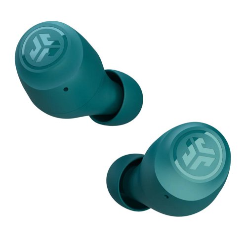 JLab Audio Go Pop ANC True Wireless Stereo Teal Earbuds with Charging Case