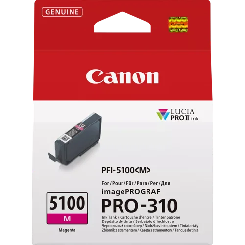 Canon 6954C001/PFI-5100M Ink Cartridge Magenta 610 Photos for Canon IPF PRO-310