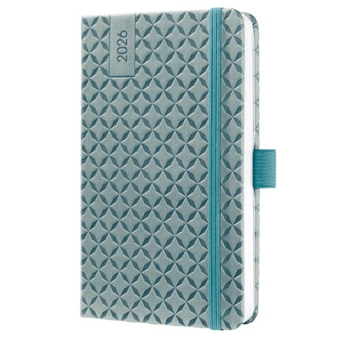 Sigel Jolie Diary 2026 A6 Week To View Ocean Blue - J6132