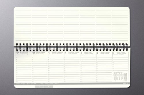 Sigel Conceptum Desktop Planner 2026 Appointment Week To View 300x143x18mm - C2680