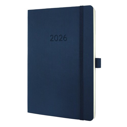 Sigel Conceptum Diary 2026 A5 Week To View Midnight Blue - C2632