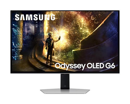 Samsung Odyssey OLED G6 27 Inch 2560 x 1440 Pixels Quad HD FreeSync Premium Pro HDMI DisplayPort USB Hub Monitor