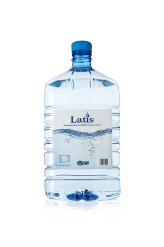 Latis Mineral Water Bottle for Water Dispenser 12 Litre (Pack 1) - 0201086