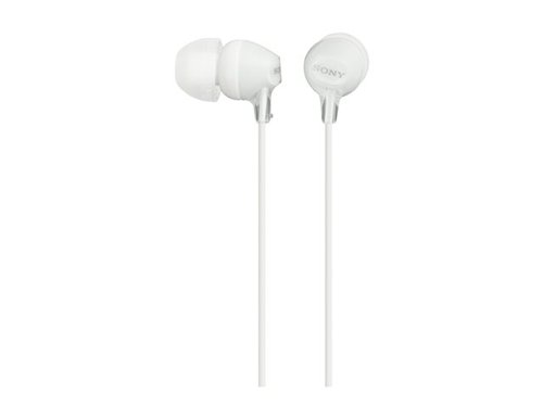 Sony MDR-EX15LP 3.5mm Connector Wired White Earphones