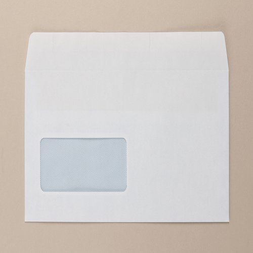 River series Wht Wallet DL 110 x 220mm Selfseal 80gsm box 1000