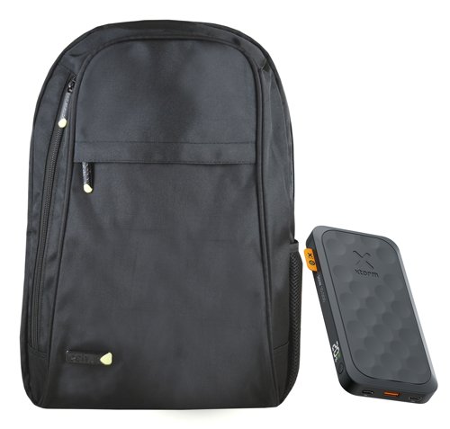 Tech Air Classic Essential 14 Inch BackPack Case and Fuel Series 5 10000 mAh Power Bank
