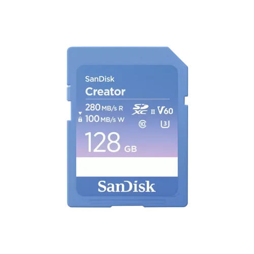 SanDisk Creator 128GB UHS-I Class 10 MicroSDXC Memory Card
