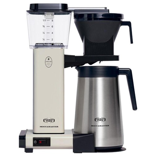 Moccamaster KGBT Off White Coffee Maker UK Plug