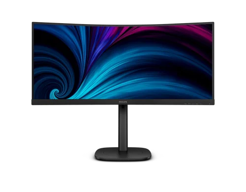 Philips 3000 Series 34 Inch 3440 x 1440 Pixels Wide Quad HD VA Panel HDMI DisplayPort USB USB-C Curved Monitor