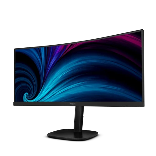 Philips 3000 Series 34 Inch 3440 x 1440 Pixels Wide Quad HD VA Panel HDMI DisplayPort USB USB-C Curved Monitor