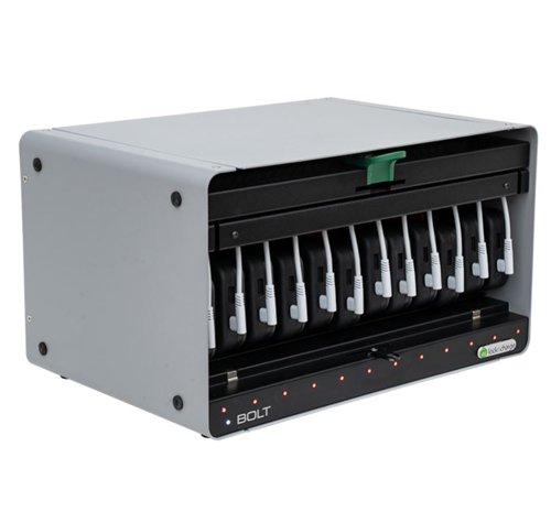 LocknCharge BOLT 12 Portable Phone Charging Station with USB-C to USB-C Cables