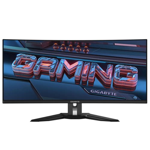 Gigabyte MO34WQC2 34 Inch 3840 x 2160 Pixels OLED FreeSync Premium Pro DisplayHDR True Black 400 HDMI DisplayPort USB Curved Gaming Monitor