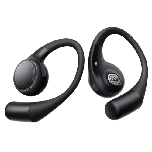Honor Open Wireless Black Earbuds with Charging Case