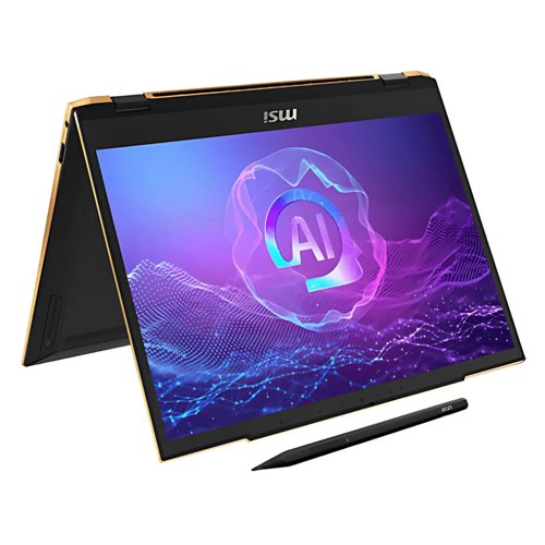 MSI Summit 13 AI Evo A2HMTG-069UK 13.3 Inch Touchscreen Intel Core Ultra 7 255H 32GB RAM 1TB SSD Intel Arc Graphics Windows 11 Home Notebook
