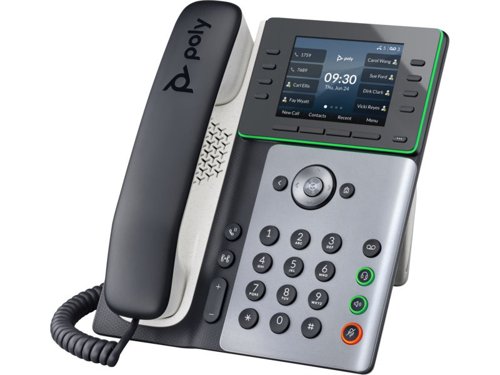 HP Poly Edge E320 IP Desktop Phone with Bluetooth - 32 Lines; 2 x Gigabit Ports; PoE; 3.5-Inch Colour LCD Display 8PO82M88AA Buy online at Office 5Star or contact us Tel 01594 810081 for assistance
