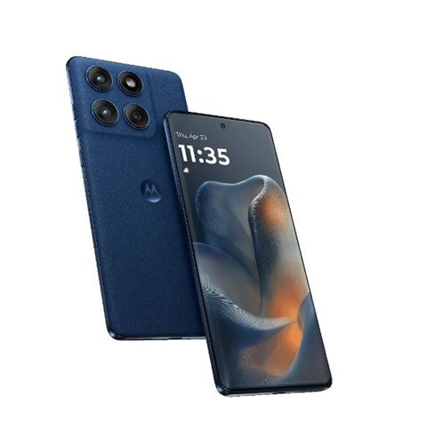 Motorola Edge 60 6.67 Inch 5G MediaTek Dimensity 7300 12GB RAM 512GB Storage Android 15 Gibraltar Sea Blue Mobile Phone