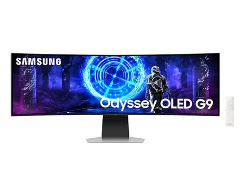Samsung Odyssey OLED G9 49 Inch 5120 x 1440 Pixels Dual Quad HD FreeSync Premium Pro HDMI Micro HDMI DisplayPort Smart Gaming Monitor