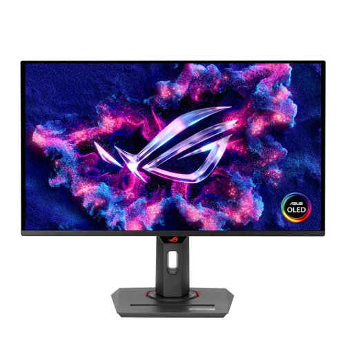 ASUS ROG Strix XG27UCDMG 26.5 Inch 3840 x 2160 Pixels 4K Ultra HD QD-OLED HDMI DisplayPort USB-C Gaming Monitor