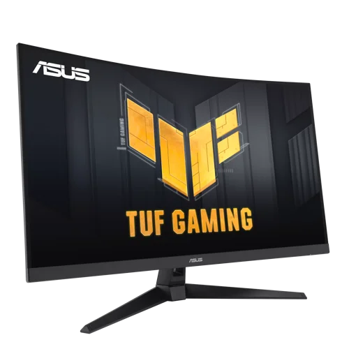 ASUS TUF Gaming VG27WQ3B 27 Inch 2560 x 1440 Pixels Quad HD Fast VA FreeSync HDMI DisplayPort Curved Monitor