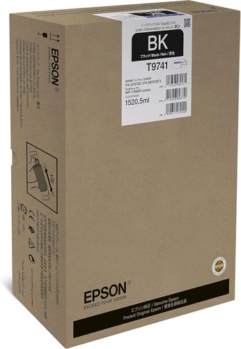 Epson C13T974100/T9741 Ink Cartridge Black 86.000 pages 15205ml for Epson WF-C 869