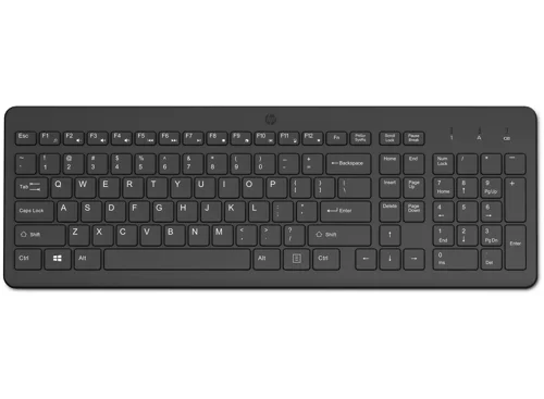 HP 225 Wireless UK Layout Black Keyboard