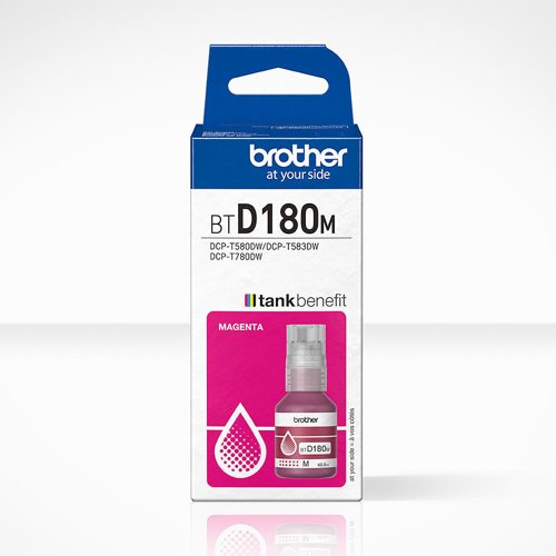 Brother Magenta Ink Cartridge 5K Pages - BTD180M