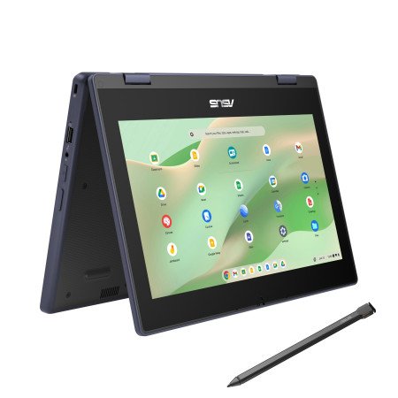 ASUS CZ11 Flip 11.6 Inch Touchscreen MediaTek Kompanio 520 8GB RAM 64GB eMMC ChromeOS Grey Chromebook