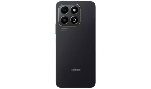 Honor X6c 6.61 Inch MediaTek Helio G81 Ultra 6GB RAM 128GB Storage Android 15 Midnight Black Mobile Phone