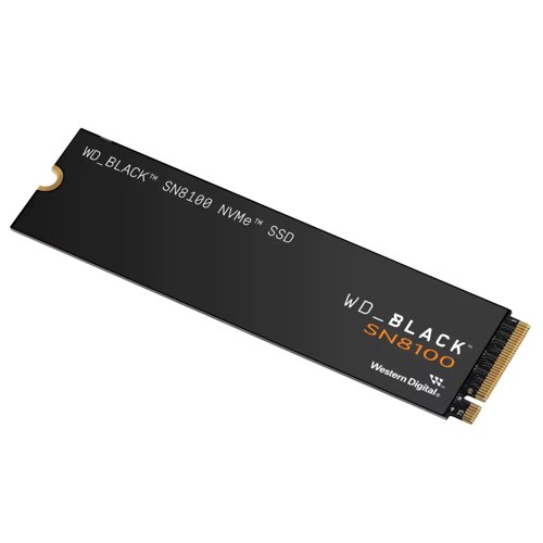 Western Digital Black SN8100 1TB M.2 PCI Express 5.0 NVMe TLC 3D NAND Internal Solid State Drive Solid State Drives 8WD10457579