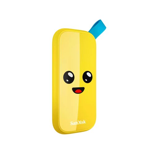 SanDisk Fortnite Peely Edition 2TB USB-C 3.2 Gen 2 Yellow External Solid State Drive Solid State Drives 8SD10453932