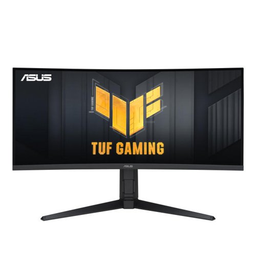 ASUS TUF Gaming VG34VQL3A 34 Inch 3440 x 1440 Pixels Wide Quad HD VA Panel HDMI DisplayPort USB Hub Curved Gaming Monitor