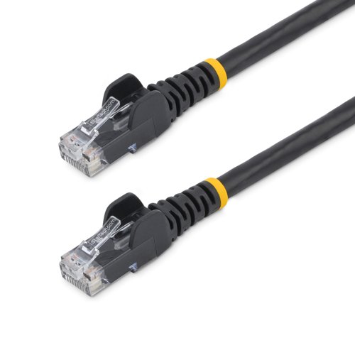 StarTech.com 15ft Black Snagless Cat6 UTP Patch Cable - ETL Verified