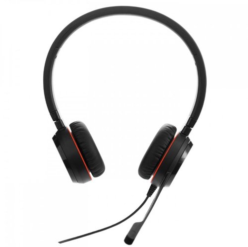 Jabra Evolve 20 SE USB-C Wired Microsoft Teams Stereo Headset with USB-C to USB-A Adapter