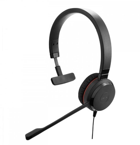 Jabra Evolve 20 SE USB-C / USB-A Wired UC Mono Headset