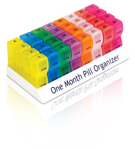 Aidapt Colourful One Month Pill Organiser VM931AC  PIA71760