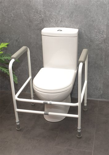 Aidapt Broadstairs Toilet Frame with Adjustable Height and Width VR202  PIA59659