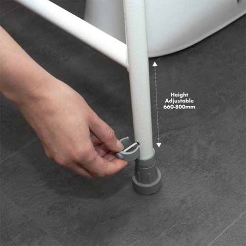 Aidapt Broadstairs Toilet Frame with Adjustable Height and Width VR202  PIA59659