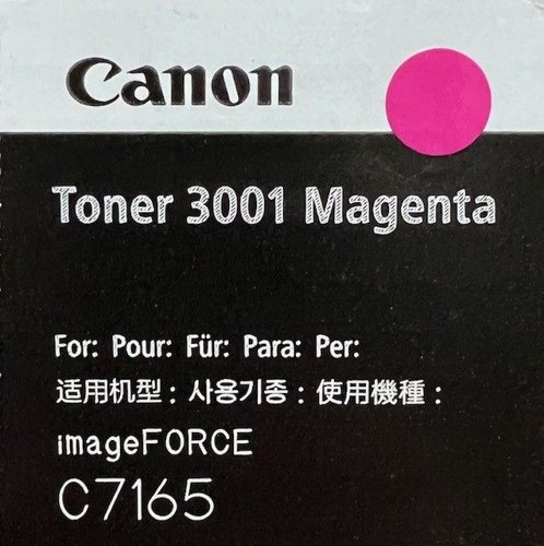 Canon 3001 Magenta Toner Imageforce C71XX