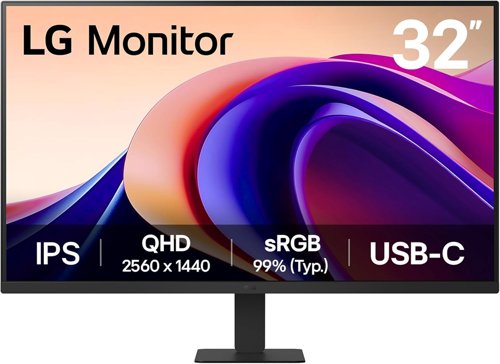 LG 32U631A-B 32 Inch 2560 x 1440 Pixels Quad HD IPS Panel HDR10 HDMI USB-C Monitor