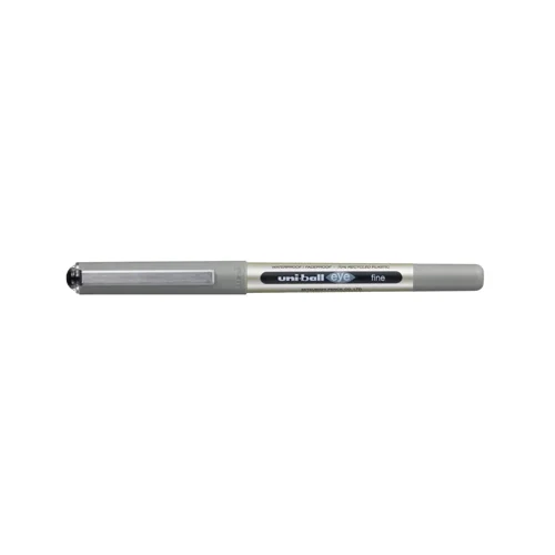 uni-ball Eye Fine UB-157 Liquid Ink Rollerball Pen 0.7mm Tip 0.5mm Line Black Eco 70% Recycled Plastic (Pack 12) - 315150000