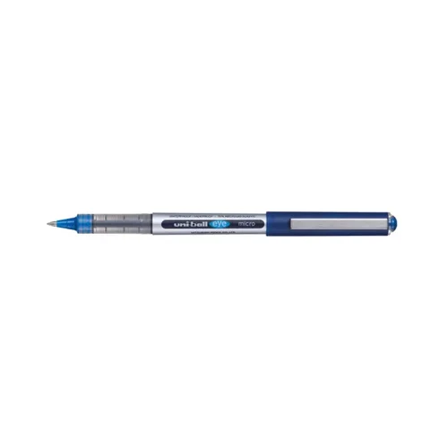 uni-ball Eye Micro UB-150 Liquid Ink Rollerball Pen 0.5mm Tip 0.3mm Line Blue Eco 70% Recycled Plastic (Pack 12) - 315127000 62418UB