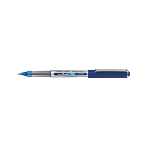 uni-ball Eye Micro UB-150 Liquid Ink Rollerball Pen 0.5mm Tip 0.3mm Line Blue Eco 70% Recycled Plastic (Pack 12) - 315127000 62418UB