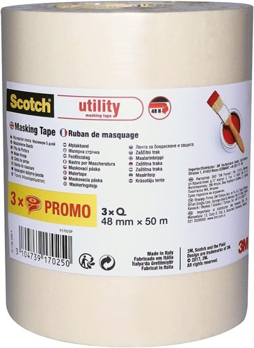 Scotch Classic Masking Tape 48mm x 50m (Pack 3) - 7100333295