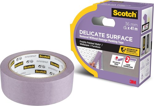 Scotch Delicate Surface Masking Tape 36mm x 41m (Roll) - 7100324511