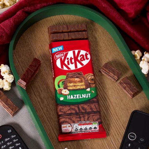 KitKat Hazelnut Chocolate Sharing Bar (Single 99g Bar) - 12586975